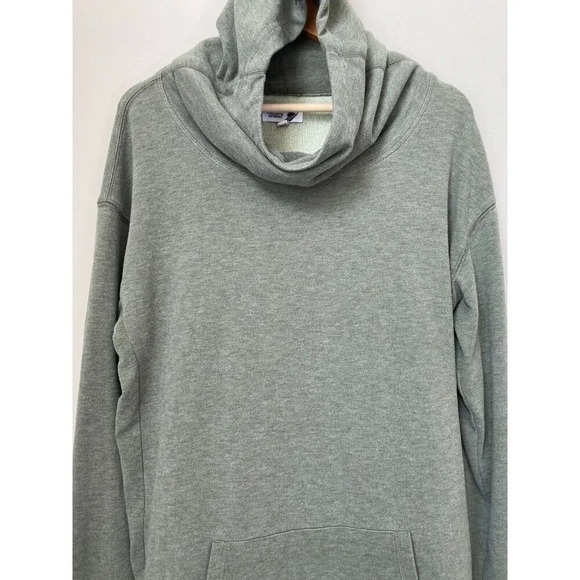 Fundamental Coast Women's XL Andrea Cowl Pullover Sweatshirt Thumbholes in Green - Picture 5 of 16